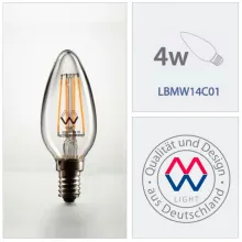 Светодиодная лампочка MW-Light Filament LBMW14C01 купить с доставкой по России